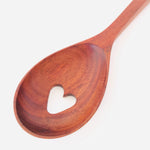 Rainforest Wood Spoon with Heart