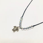 Sea Turtle Charm Necklace closeup