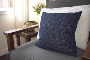 Studio Maya Indigo Blue Rain Pillow 