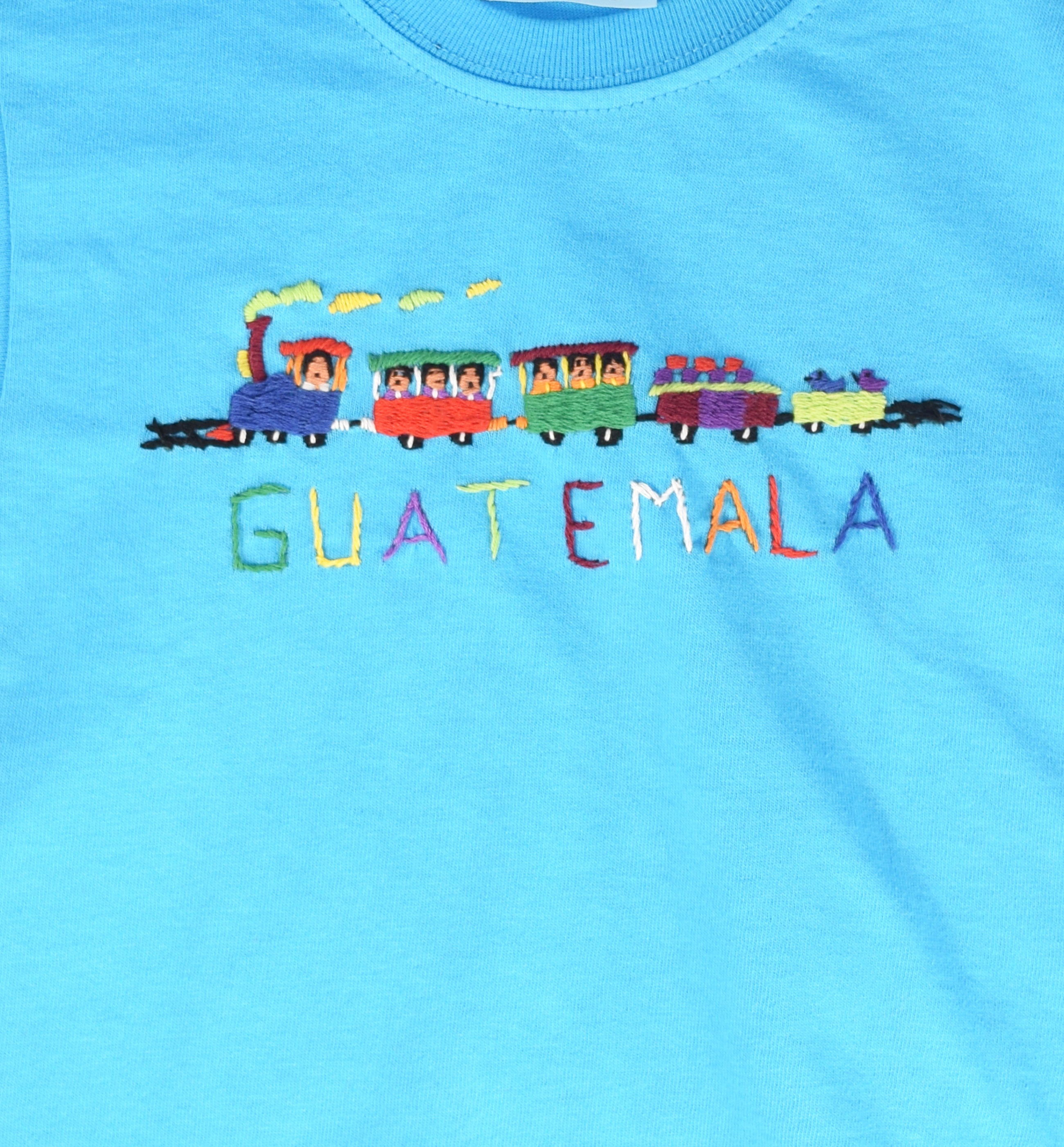 Studio Maya Kids Embroidered T-Shirt Train 