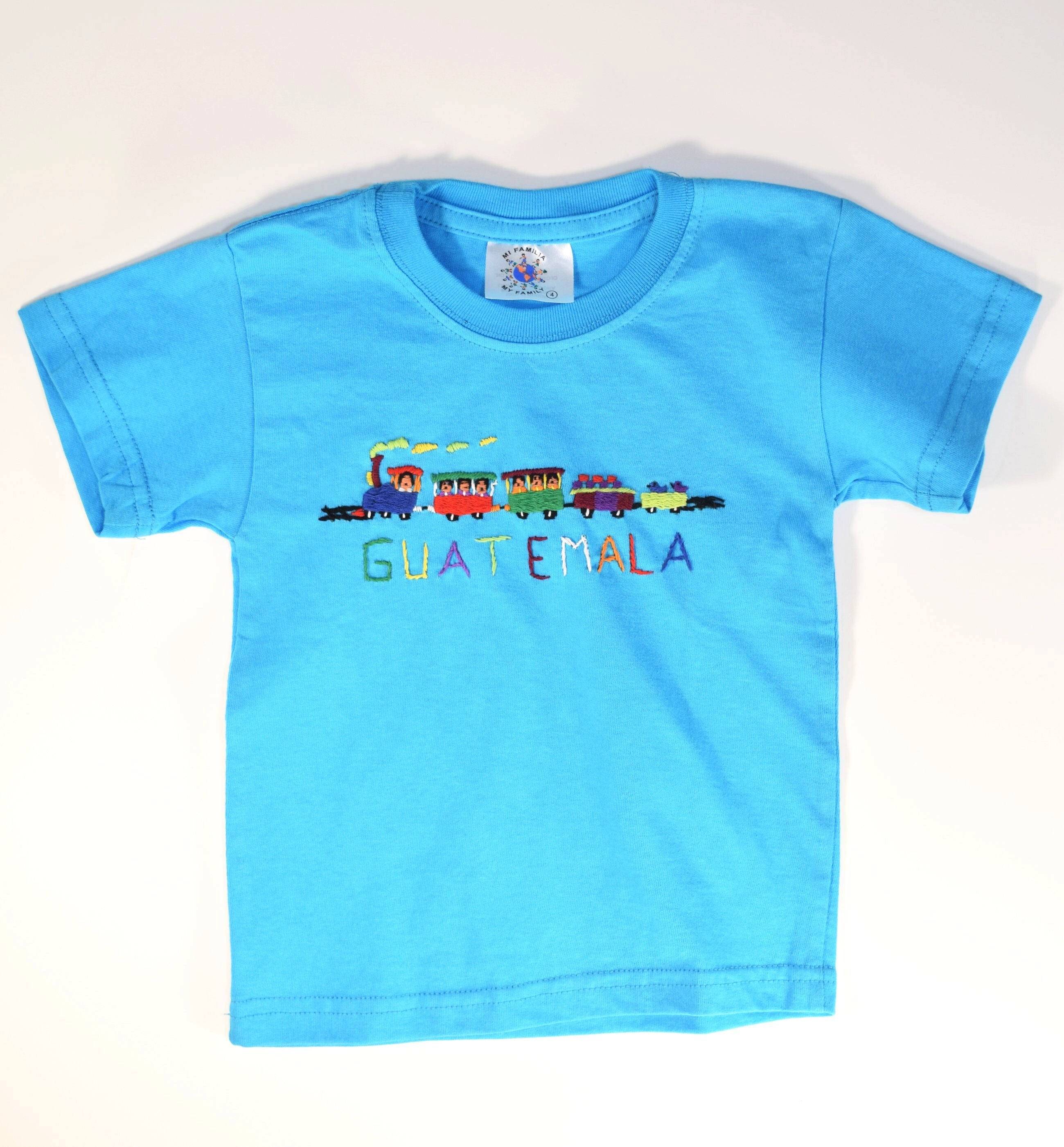Studio Maya Kids Embroidered T-Shirt Train 