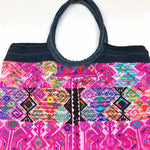 Huipil Beach Bag Pink - Studio Maya 