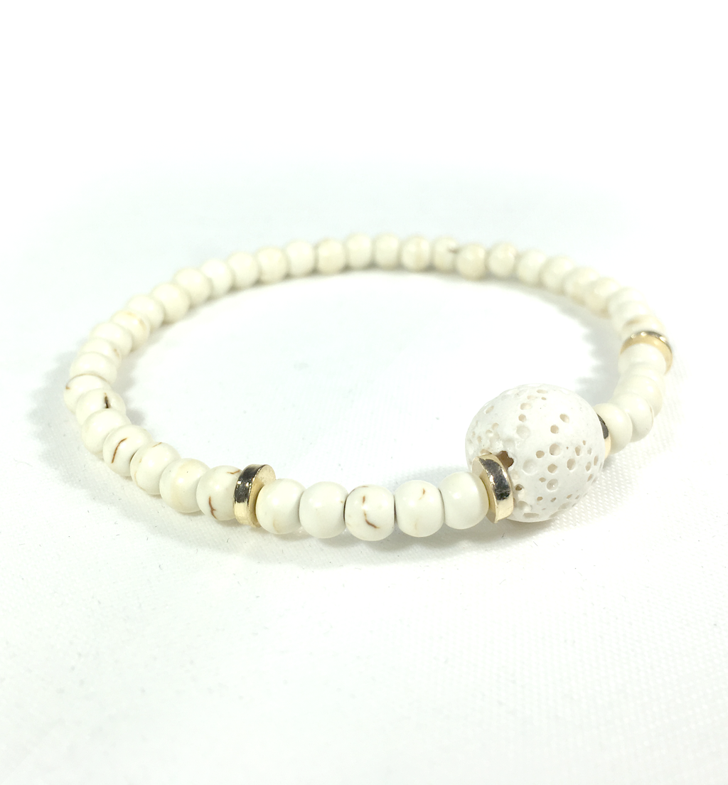 Studio Maya Lava Bracelet White 