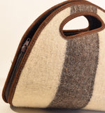 Wool Bag Striped Bag 