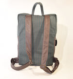 Yabal Grey/Teal Stripe Backpack 